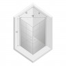 Душевое ограждение NEW TRENDY NEW SOLEO BLACK 90x90x195 D-0285A/D-0285A (черный)