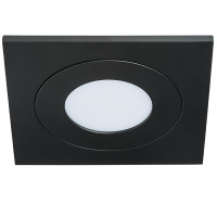 212188 Светильник LEDDY QUAD LED 3W 240LM ЧЕРНЫЙ 4000K (в комплекте)