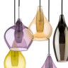 803125 (MD2098B-12MX) Подвес PENTOLA 12x25W G9 chrome/amber, smoky, olive, plum (в комплекте)