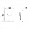 Панель смыва для писсуара TECEplanus Urinal 6 V-Batterie 9242350 нержавеющая сталь, сатин