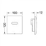 Панель смыва для писсуара TECEplanus Urinal 6 V-Batterie 9242350 нержавеющая сталь, сатин