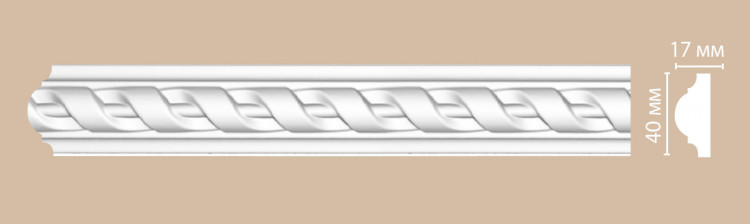 DT 8050/25 FLEXIBLE молдинг DECOMASTER-2  (40х17х2400мм)