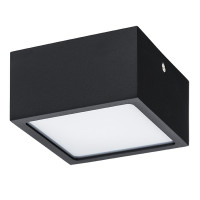 211927 Светильник ZOLLA QUAD LED-SQ 10W 780LM ЧЕРНЫЙ 3000K IP44 (в комплекте)
