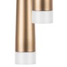807083 (MD1220A-8GL) Подвес PUNTO 8х25W G9 chrome + champagne (в комплекте)