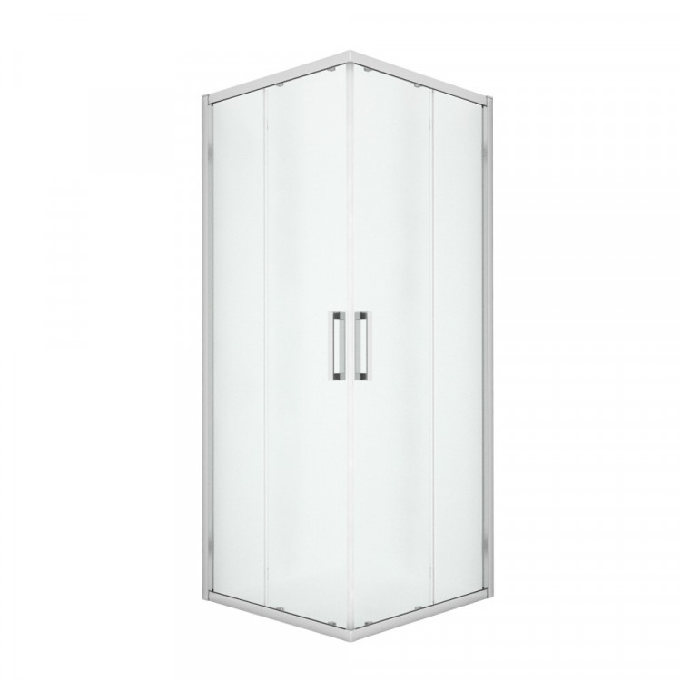 Душевое ограждение NEW TRENDY NEW PRAKTIC 80x100x195 K-0491 (хром)