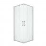 Душевое ограждение NEW TRENDY NEW PRAKTIC 80x100x195 K-0491 (хром)