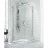 Душевое ограждение NEW TRENDY NEW PRAKTIC 80x100x195 K-0491 (хром)