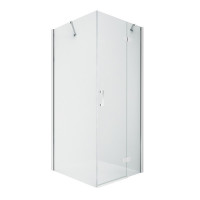 Душевое ограждение NEW TRENDY NEW RENOMA R 90x90x195 D-0114A/D-0084B (хром)