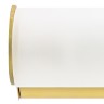 801833 (MB338-3GL) Светильник настенный BLANDA 3х40W E14 ЗОЛОТО/БЕЛЫЙ (в комплекте)