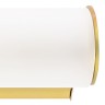 801833 (MB338-3GL) Светильник настенный BLANDA 3х40W E14 ЗОЛОТО/БЕЛЫЙ (в комплекте)