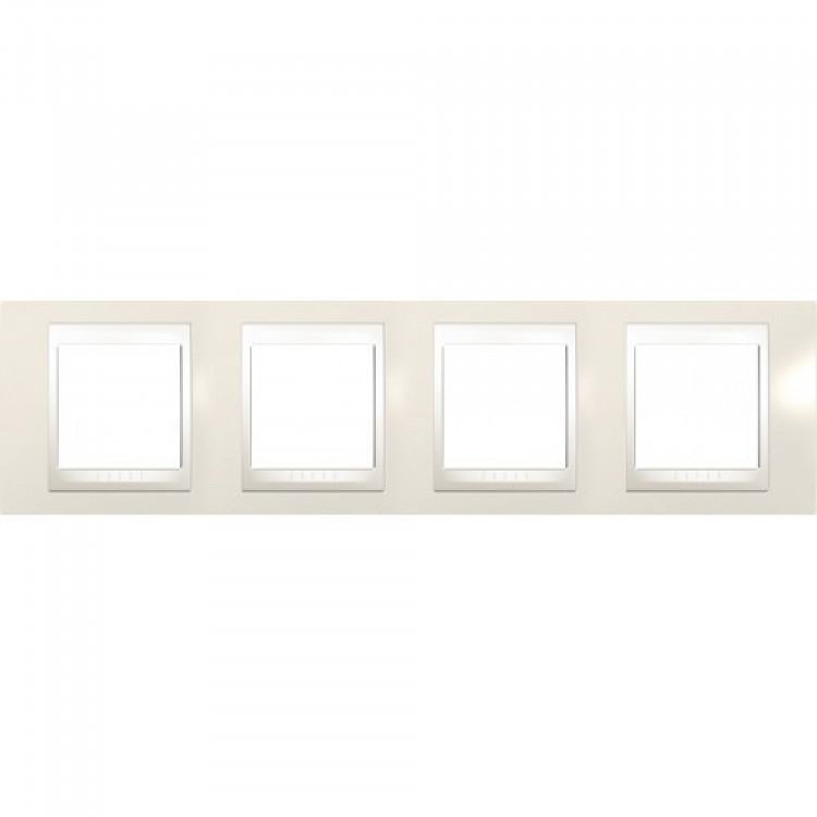 672514 Legrand Etika Слоновая кость 4 поста