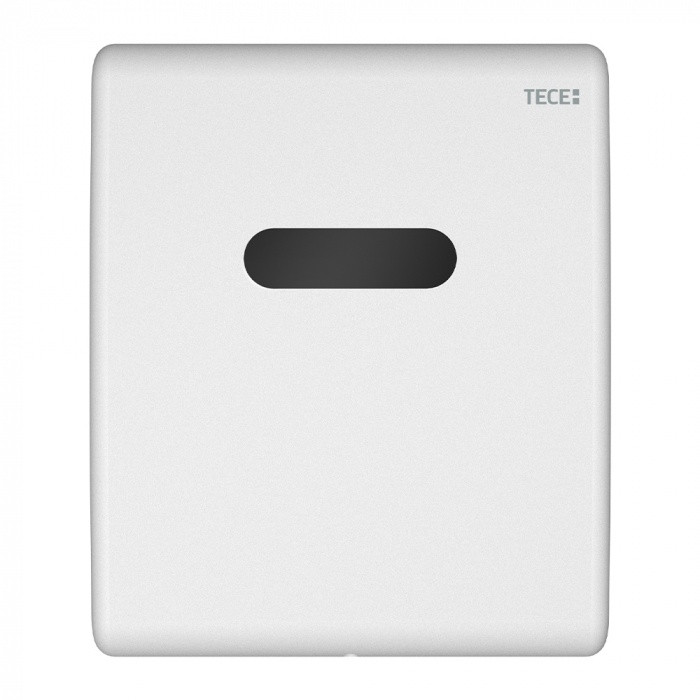 Панель смыва для писсуара TECEplanus Urinal 6 V-Batterie 9242354 белая матовая