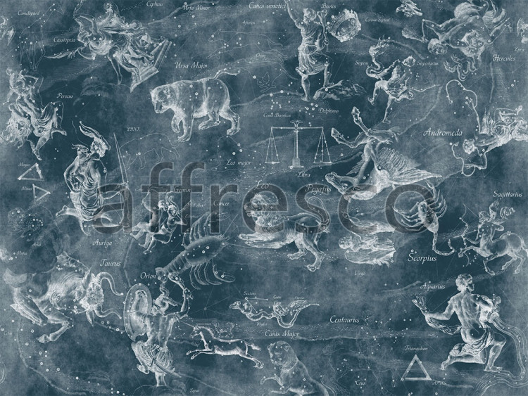Обои и панно, Каталог Цветариум, арт. Uranographia Color 3