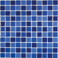 Мозаика из стекла Blue wave-1