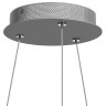 763249 Подвес UNITARIO 24W LED 2640LM СЕРЕБРО МАТОВЫЙ 4000K (в комплекте)