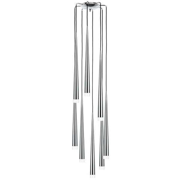 807084 (MD1220A-8W) Подвес PUNTO 8х25W G9 chrome (в комплекте)