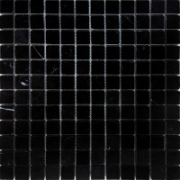 Мозаика из натурального камня Nero Oriente 23x23