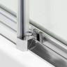 Душевое ограждение NEW TRENDY PORTA L 140x90x200 EXK-1137/EXK-1110 (хром)