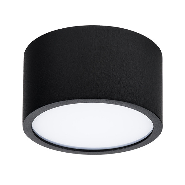 211917 Светильник ZOLLA CYL LED-RD 10W 780LM ЧЕРНЫЙ 3000K IP44 (в комплекте)