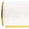 801813 (MB338-1GL) Светильник настенный BLANDA 1х40W E14 ЗОЛОТО/БЕЛЫЙ (в комплекте)