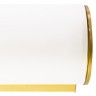 801813 (MB338-1GL) Светильник настенный BLANDA 1х40W E14 ЗОЛОТО/БЕЛЫЙ (в комплекте)