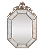 Зеркало в раме "Лидс" Florentine Silver/19