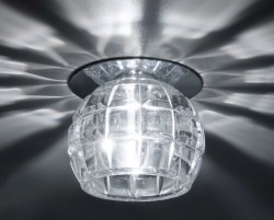 Светильник встраиваемый декоративный хрустальный Donolux DL071CH/Crystal