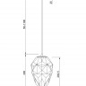 Подвесной светильник Maytoni P052PL-01PK