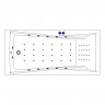 Ванна EXCELLENT Palace 180x80 "NANO" (хром)