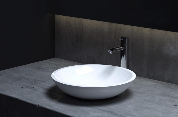 Накладная раковина Salini Callista 37x37 глянец - 1101105GRH