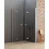 Душевое ограждение NEW TRENDY NEW SOLEO складные 2D 100x70x195 D-0150A/D-0151A (хром)