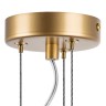 811152 (MD6005-5GL) Подвес PITTORE 5х40W  E27 GOLDEN (в комплекте)