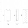Умная сушилка для белья SensPa Marmi Compact