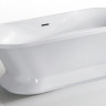 Ванна акриловая AZARIO BORDEAUX 1800x900x600, свободностоящая, в комплекте с сифоном и металлической рамой, белая (BOR18090) BOR18090