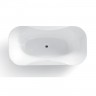 Ванна акриловая AZARIO BORDEAUX 1800x900x600, свободностоящая, в комплекте с сифоном и металлической рамой, белая (BOR18090) BOR18090