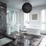 Ванна акриловая AZARIO BORDEAUX 1800x900x600, свободностоящая, в комплекте с сифоном и металлической рамой, белая (BOR18090) BOR18090