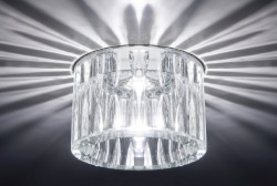 Светильник встраиваемый декоративный хрустальный Donolux DL070CH/Crystal
