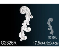 Фрагменты орнамента Перфект, арт. G2326R