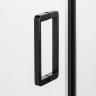 Душевое ограждение NEW TRENDY NEGRA 90x100x195 EXK-1128/EXK-1195 (черный)