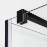 Душевое ограждение NEW TRENDY NEGRA 90x100x195 EXK-1128/EXK-1195 (черный)