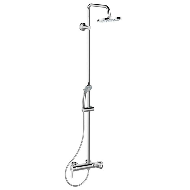 B1377AA IDEALRAIN ECO Душевая система в комплекте с настенным смесителем для ванны CONNECT