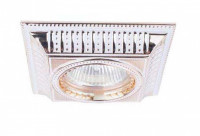 Поворотные/неповоротные светильники литые Donolux SN1582 White+Gold stripe