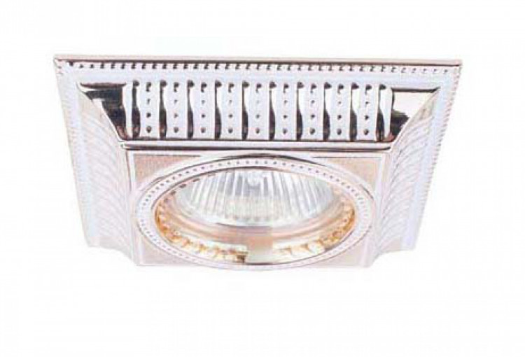 Поворотные/неповоротные светильники литые Donolux SN1582 White+Gold stripe