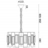 Люстра Freya FR5045PL-05G