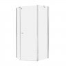 Душевое ограждение NEW TRENDY NEW SOLEO  100x80x195 K-0608 (хром)