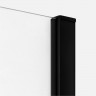 Душевое ограждение NEW TRENDY PRIME BLACK 70x100x200 D-0350A/D-0317A (черный)