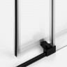 Душевое ограждение NEW TRENDY PRIME BLACK 70x100x200 D-0350A/D-0317A (черный)