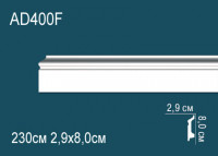 Молдинги гладкие AD400F