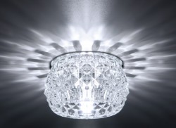 Светильник встраиваемый декоративный хрустальный Donolux DL073CH/Crystal