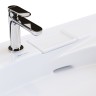 Раковина RIVA мебельная левая с крепежом  100, белая глянцевая RV.wb.100Lh
